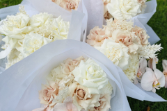 Pastel wedding bouquets 